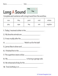 Long A Sound