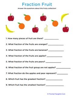 Fraction Fruit