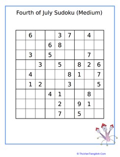 Independence Day Sudoku