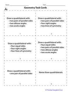 Geometry Task Cards