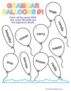 Grammar Balloons #1