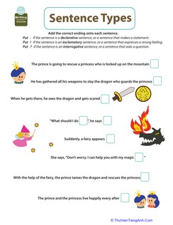 Get into Grammar: Types of Sentences #2