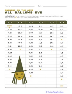 Mystery Picture Graph: All Hallow’s Eve