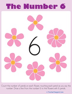 Learning Numbers: 6