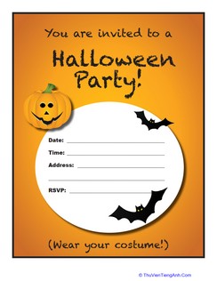 Spooky Halloween Party Flyer