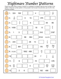 Halloween Patterns