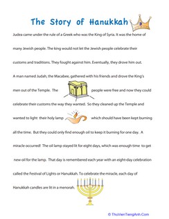 Story of Hanukkah for Children