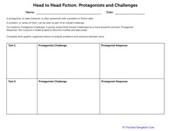 Head to Head Fiction: Protagonists and Challenges