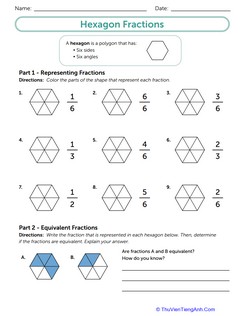Hexagon Fractions