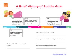 A Brief History of Bubble Gum