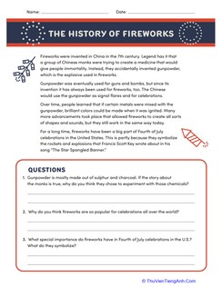 History of Fireworks