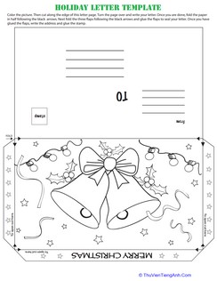 Holiday Postcard Template