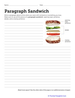 Paragraph Sandwich