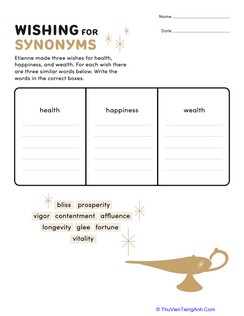 Wishing for Synonyms