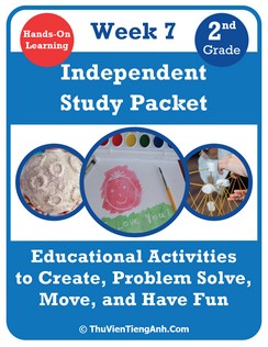 Second Grade Independent Study Packet – Week 7