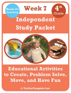 Fourth Grade Independent Study Packet – Week 7