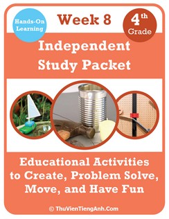 Fourth Grade Independent Study Packet – Week 8