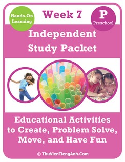 Preschool Independent Study Packet – Week 7