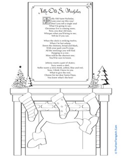 Jolly Old St. Nicholas Lyrics
