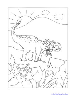 Jurassic Pirate Coloring Page