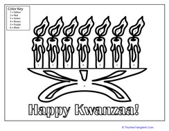 Kwanzaa Coloring Page