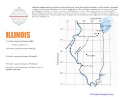 Latitude and Longitude: Illinois