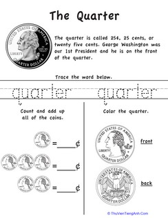 Learn the Coins: The Quarter