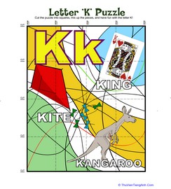 Letter “K” Puzzle
