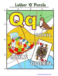 Letter “Q” Puzzle