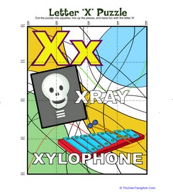 Letter “X” Puzzle