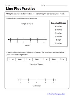 Line Plot Practice