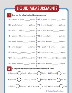 Liquid Measure Conversion