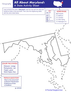 Maryland Geography