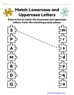 Match Lowercase and Uppercase Letters