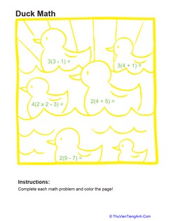 Order of Operations Practice #2