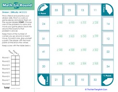 Math-Go-Round: Division (Easy)