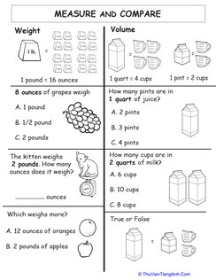 Measure and Compare!