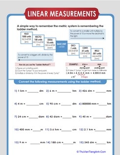 Metric Ladder Method