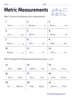 Metric Measurements