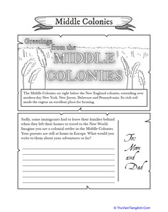 Middle Colonies