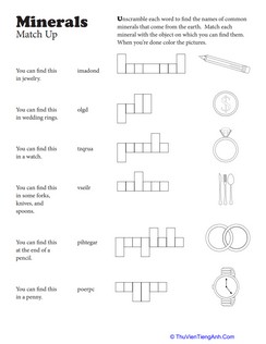 Mineral Match-Up