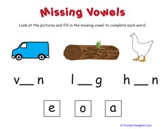 Missing Vowels V