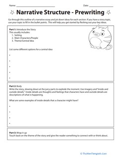 Narrative Structure: Prewriting