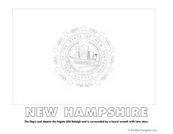 New Hampshire State Flag