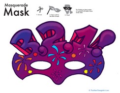 New Year Countdown Mask