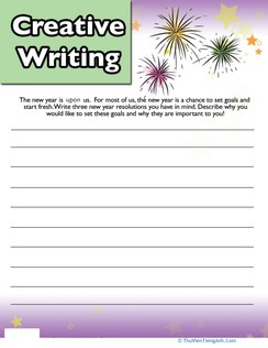 New Year’s Writing Prompt