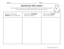 Nonfiction KWL Chart