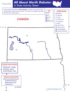 North Dakota Geography