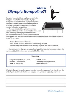 What is Trampolining?