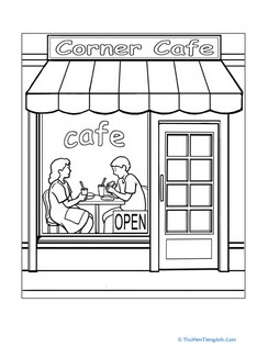 Paint the Town: Cafe